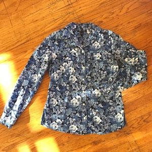 Lucky Brand Floral Button Down